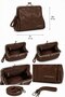 Premium Elite Imported Women's Hand and Shoulder Bag with Adjustable Strap, Multi-Compartment, Daily Stylish Bag En:20 Boy:18 - 5
