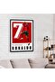 Cristiano Ronaldo Soccer Wall Art A4 Poster for Boys Room with Outer Frame - 4