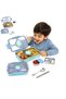 Stainless Steel Lunch Box, 3 Compartment Leakproof Bento Tiffin Box with Spoon & Fork, Thermal Insulated Food Container for Kids, Office, School, Women & Men