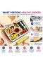 Stainless Steel Lunch Box,3 Compartment Leakproof Bento Tiffin Box with Spoon & Fork, Thermal Insulated Food Container for Kids, Office, School, Women & Men - 5
