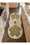 Eta Flower Themed Patterned Modern Woven Base Decorative Carpet Eta4128 - 3