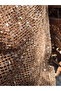 Disco Glam Mesh Transparent Unlined Sparkly Festival Sequin Glitter Flowy Spanish Sleeve Party Crop Top Blouse - 4