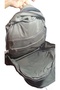 Dp Casual a Quality Gray 6 External Zipper Compartments Water Repellent School Sports Travel Daily Lightweight Fabric Backpack 7-5 - 7