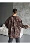 Leopard Print Oversize Shirt - 5