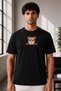 Unisex Oversize Naruto Shippuden Pain Embroidered Anime T-Shirt 100% Cotton