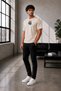 Unisex Oversize Naruto Shippuden Kakashi Hatake Embroidered Anime T-Shirt 100% Cotton - 3