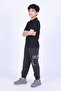 3-Piece Boys' Camouflage Cargo Pocket Detailed Sweatpants - 4