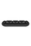 4 Slots 3 Tip Holders Adhesive Silicone Cable Organizer Desktop Organizer Black - 7