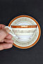 Hanson Series Japanese Porcelain Coffee Cup Claret Red 2 Pieces 80 ml - 3