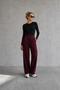 Women's lycra velcro closure palazzo pants - 4