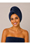 Bamboo 100% Cotton Hair Towel |   Towel Bonnet |   Button and Rubber Detailing - Lightweight and Soft Texture