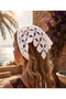 Bohemian Style Knitted Tie-Down Crown Bandana - 3