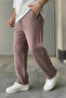 Men's Baggy Sweatpants 3 Thread Oversize Straight Leg with Back Pockets - 4