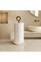 Travertine Marble Paper Towel Holder, Travertine Marble Paper Towel Holder with Metal Apparatus - 3