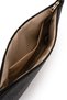 Wrist Strap Metal Detailed Clutch Women's Bag Madame Straw Black - 5