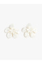 Large Size Flower Earrings - 2