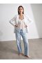 60815 Lyocell Blended Blazer Jacket-White - 5