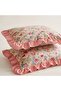 Pillowcase 2Pcs Ruffled 100% Quality Cotton Bedding Set with Convenient Hidden Zipper Bohemian Rural Vibe - 4