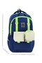 A+ Premium Quality Blue 5 Zipper Compartments Water Repellent Water Compartment Sports Travel Middle School High School Daily School Backpack 709 - 5