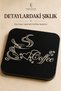 Paker Studio Coffee Acrylic Laser Engraved Coaster (with Felt Base) - 3