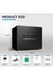 Biometric Safe Box for Home, Fingerprint Security Safe with Keys and Keypad Lock with in System - 3