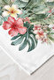 Sailing Boat, Palm Tree and Tropical Flower Pattern 40X140Cm Digital Printed Runner Dining Table Runner - 4