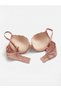 100% Cotton Underwire Push up Padded Lace Detailed Bra 75 80 85 90 - 3
