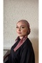 Pink Ethnic Pattern Bamboo Scarf Bonnet - 3