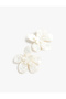 Large Size Flower Earrings - 3