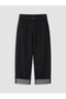 Black Barrel Fit Women's Jean Pants