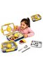 Stainless Steel Lunch Box,3 Compartment Leakproof Bento Tiffin Box with Spoon & Fork, Thermal Insulated Food Container for Kids, Office, School, Women & Men