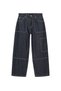 RELAXED FIT STRIPED CARGO - Jeans