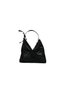 Duki Daso Black Bow Women's Shoulder Bag |   Summer Mt1634 Black Single Compartment with Zipper, Eyelet, and Pocket - 6
