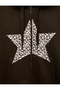 Pocket Detailed, Embroidered Leopard Hooded Zippered Sweatshirt - 7