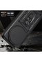Case Compatible with Xiaomi 17 Ultra with Sliding Camera Protection, Ring and Magnet Tank Cover, Black - 5