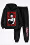 Jennie from Blackpink Printed 3-Yarn Quality Sweatshirt and Sweatpants Kids' Top-Bottom Set