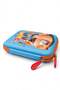 Eva Pencil Bag Hw-7785 Large Orange Pencil Case School Pencil Pouch Stationery Bag - 7