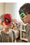 Children's Hero Masks Set of 2 – Spider-Man and Hulk Themed Costume Mask - 2