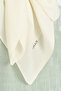 Cotton Naia Blend Natural Scarf - White - 4