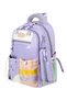 Imported Orthopedic Backpack 26901 Primary School Middle School Bag Lilac (with Pen Holder Gift) - 3