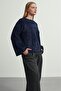 Gülce Moda Women's Knitwear Plush Sweater - 4