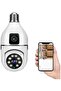 Security Camera, 2K Ultra HD, Easy To View On Mobile, Indoor Outdoor Dual Camera System with Night Vision, 360° Full View, WiFi Bluetooth Connection, Two-Way Voice, Motion Detection