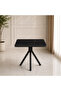 Circular cafe table size 70 x 70 cm - white - 2