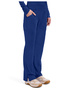Ww170 Women's Scrubs Single Bottom Cargo Surgical Pants – Imported, Modern Classic Fit, Straight Leg, Mid Waist, 6 Pockets Doctor Nurse Single Bottom - 3
