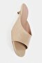 Castiel Ten Rustic Patterned Round Toe Women's Thin Heeled Slippers - 8