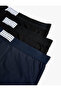 Cotton Regular Fit Boxer Set with Label Detail, 3-Piece Set - 5
