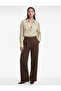 Buttoned Long Sleeve Classic Collar Shirt