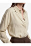 Buttoned Long Sleeve Classic Collar Shirt - 5