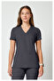 Ww650 Women's Scrubs Single Top Surgical Uniform – Imported, Patched Pockets, Stretchable, Side Slits Doctor Nurse Single Top