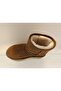 Genuine Leather and Fur Platform Sole Boots Women's Shoes - 4